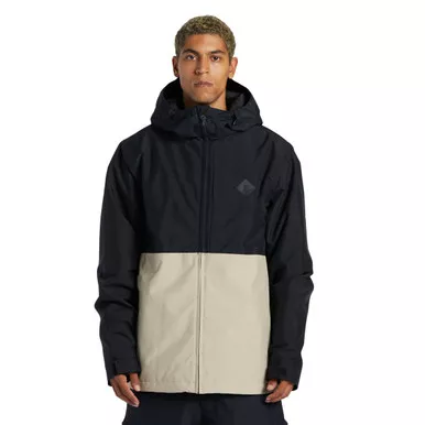 DC Men's Basis Black Jacket (ADYTJ03065-KVJ0)