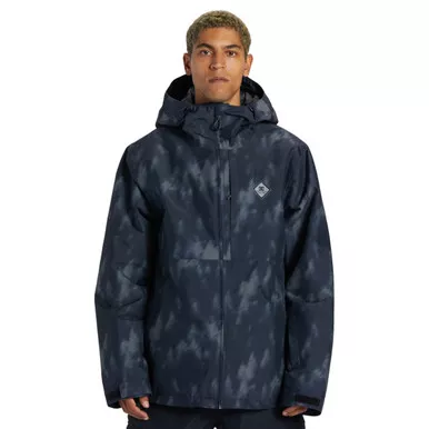 DC Men's Basis Print Technical Snow Jacket (ADYTJ03064)