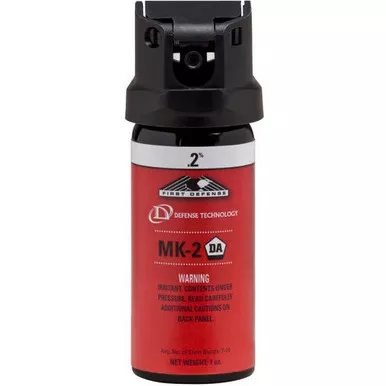 Defense Technology 56125 First Defense Stream Delivery (MK-2) Pepper Spray .2% OC, 1.0 Ounces