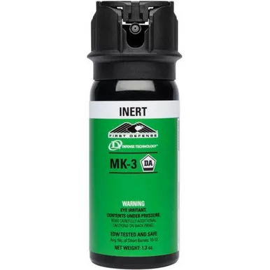 Defense Technology 56431 First Defense Inert Gel Delivery (MK-3) Training Spray, 1.3 Ounces