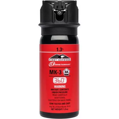 Defense Technology 56531 First Defense 360 Gel Delivery (MK-3) Pepper Spray 1.3% OC, 1.3 Ounces