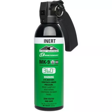 Defense Technology 56691 First Defense 360 Inert Gel Delivery (MK-9) Training Spray, 12.3 Ounces