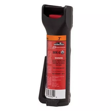 Defense Technology 6005 First Defense Stream Delivery (MK-6) Pepper Spray w/ Clip .7% OC, .68 Ounces