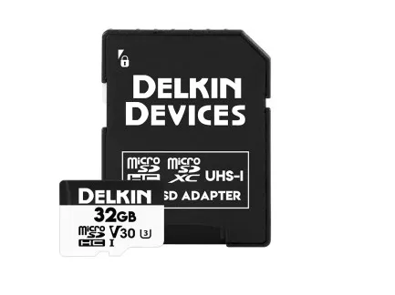 Delkin 32GB Hyperspeed Memory Card #DDMSDAHS32GB