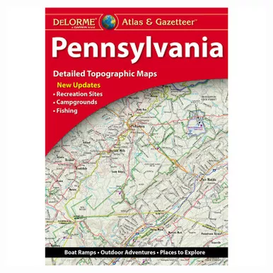 Delorme Atlas and Gazetteer Pennsylvania