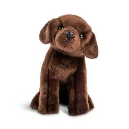 Demdaco Animalcraft Plush - Small - Chocolate Lab