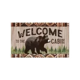Demdaco Cabin Bear MatMate