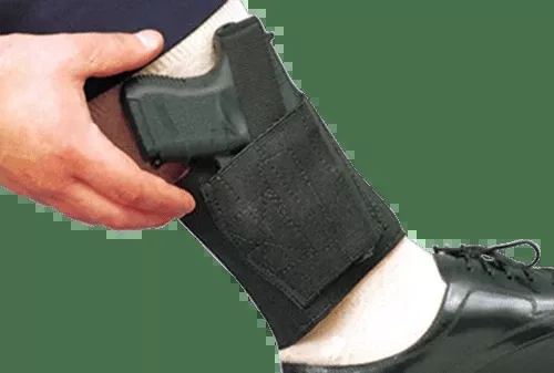 Desantis Apache Ankle Rig Holster S&w M&p Shield 9/40 Ankle Rh Black