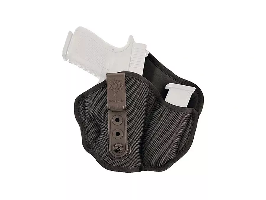 Desantis Gunhide AIWB Holster, Fits Glock 26/Ruger SR/Sig P239, Right Hand, Black