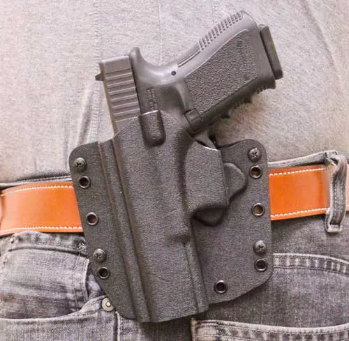 Desantis Sl Raptor Holster Blk - Iwb/owb Lh Kydex Sig P365