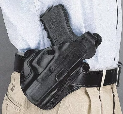 DeSantis Thumb Break Scabbard Glock 19 RH-Black