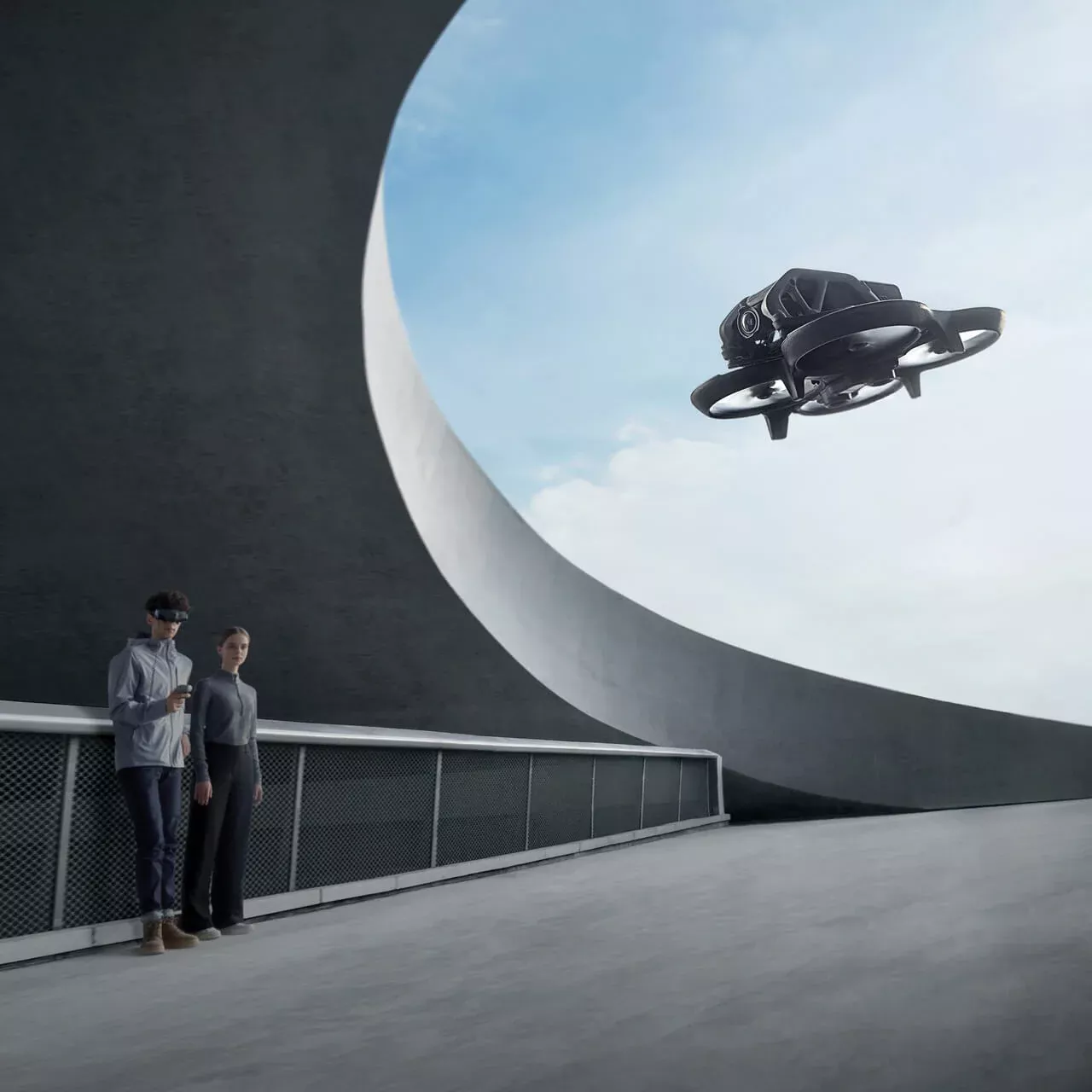 DJI Avata Pro-View Combo and Fly Smart Combo Compact FPV Drone | For Immersive Cinematic Flying