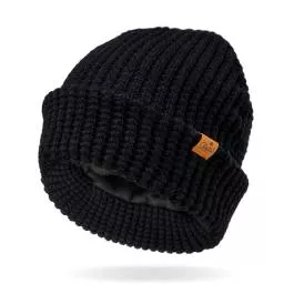 DM Merchandising Britt's Knits Waffle Beanie - Black