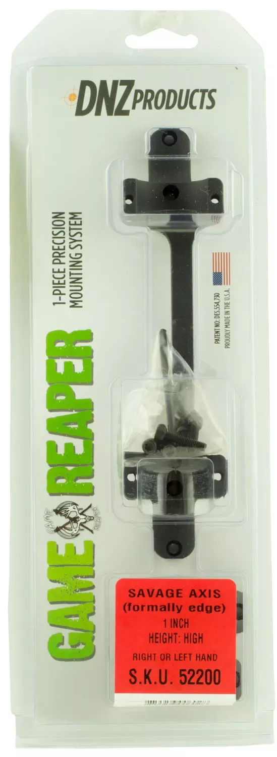 DNZ Game Reaper 1-Piece Scope Mount & Rings Savage Axis,Edge-High