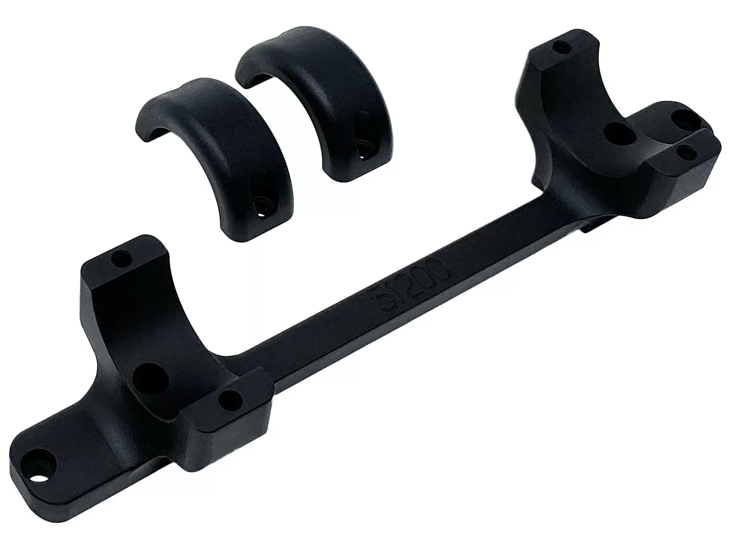 DNZ Game Reaper-Savage Scope Mount/Ring Combo 1" Medium, Black