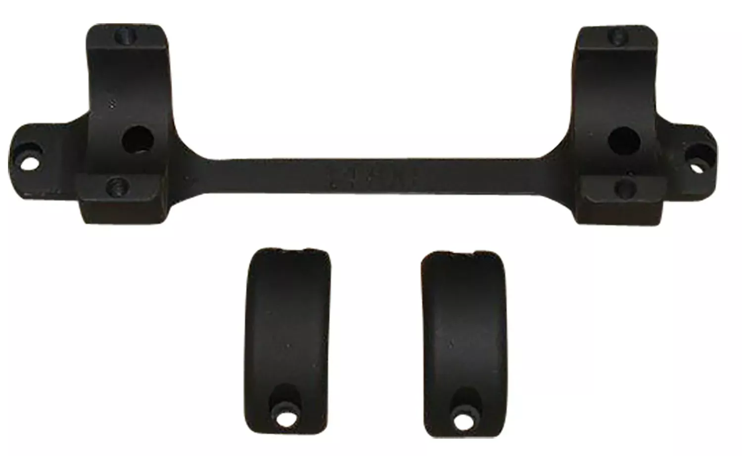 DNZ Matte Black 1″ Game Reaper-Remington Scope Mount/Ring Combo
