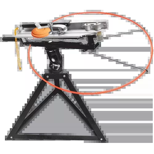 Do All Traps Clayhawk Full Cock Trap | Model CH300 | Throwing Arm Reach 39″ | Ring Diameter 33″ | Maximum Height 38″ Tall