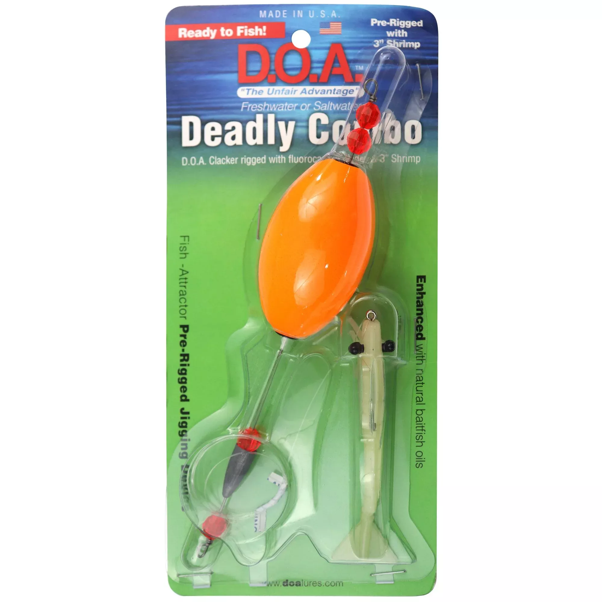 DOA Deadly Combo Popper Clacker w3″ Shrimp