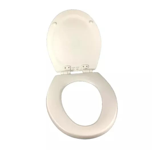 Dometic Slow-Close Wood Seat, 310/311, White• 385312075