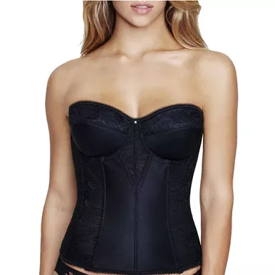 DOMINIQUE Women's Colette Lace Strapless Bustier Corset