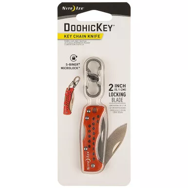 Doohickey - Key Chain Knife - Orange
