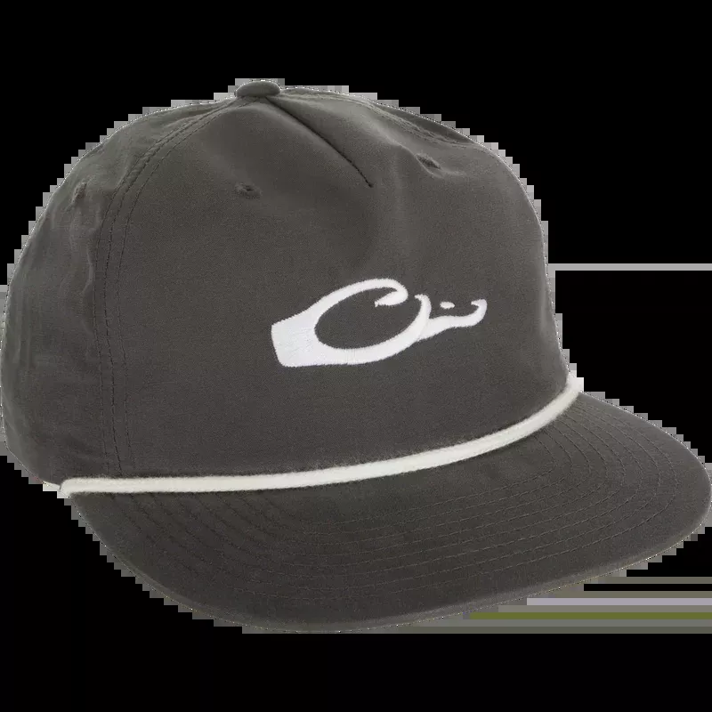 Drake Logo Rope Cap Charcoal #DH1721CHW