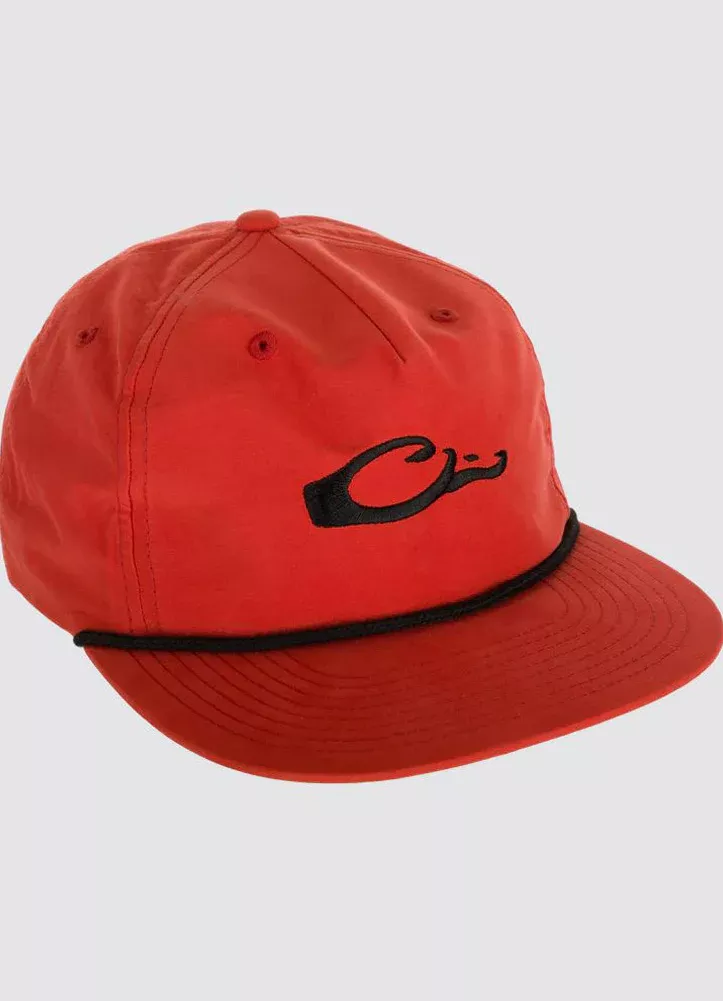 Drake Logo Rope Cap Dark Orange/Black #DH1721DOB