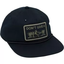 Drake Waterfowl Don't Give a Duck Rope Cap - Black