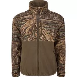 Drake Waterfowl Men's MST CommandXT Eqwader Full Zip Jacket - Mossy Oak Original Shadow Grass - S