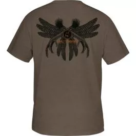 Drake Waterfowl Men’s Spur and Feather T Shirt