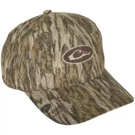 Drake Waterfowl Waterproof Camo Cap - Mossy Oak Bottomland