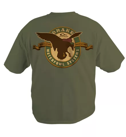 Drake Waterfowl Young Guns Duck Label Short Sleeve T-Shirt