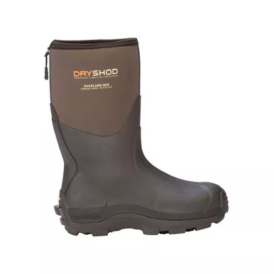 DRYSHOD Men's Overland Mid Khaki/Timber Boots (OVR-MM-KH)