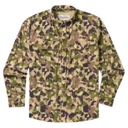 Duck Camp Men's Cast & Blast Perforated Shirt - Long Sleeve - Wetland - XL