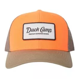 Duck Camp Trucker Hat - Wheat/Blaze