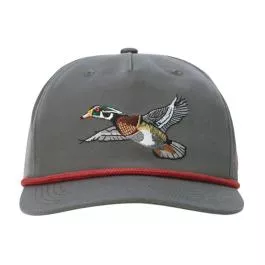 Duck Camp Wood Duck Hat - Charcoal