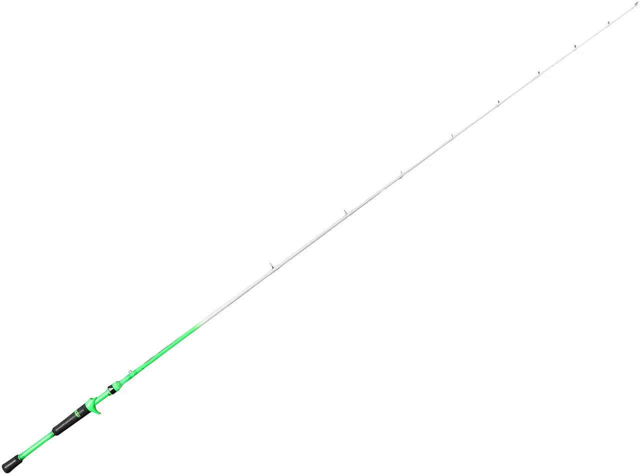 Duckett Fishing 7’3″ Green Ghost Medium Heavy Casting Rod #DFGR73MH-C