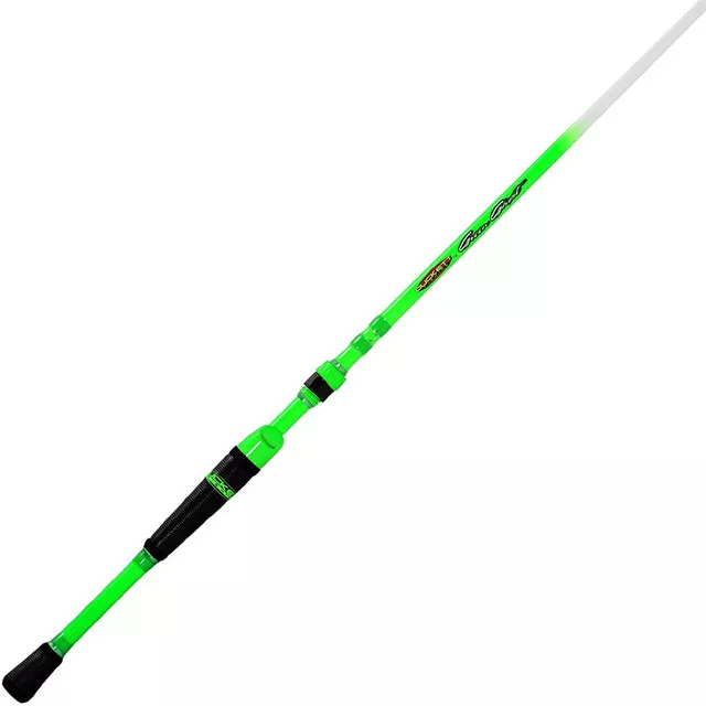 Duckett Fishing 7′ Green Ghost Medium Crankin’ Casting Rod #DFGR70M-CC