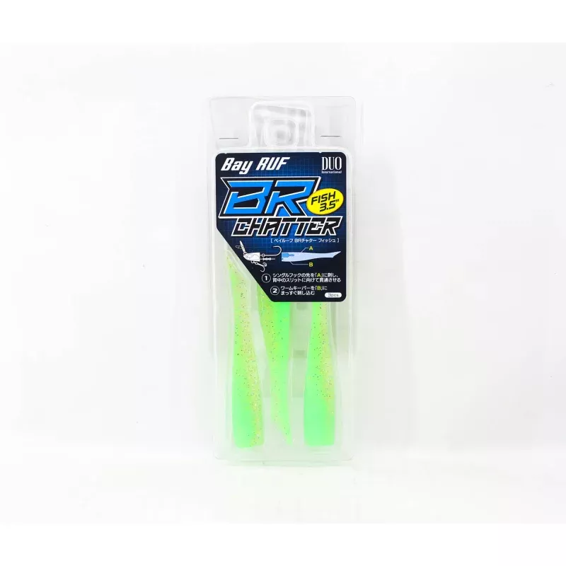 Duo Soft Lure Bay Ruf BR Chatter Fish 3.5 Inch S044 (5825)