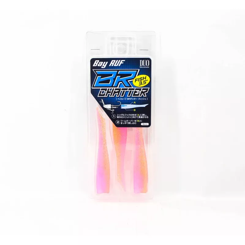 Duo Soft Lure Bay Ruf BR Chatter Fish 3.5 Inch S052 (5870)