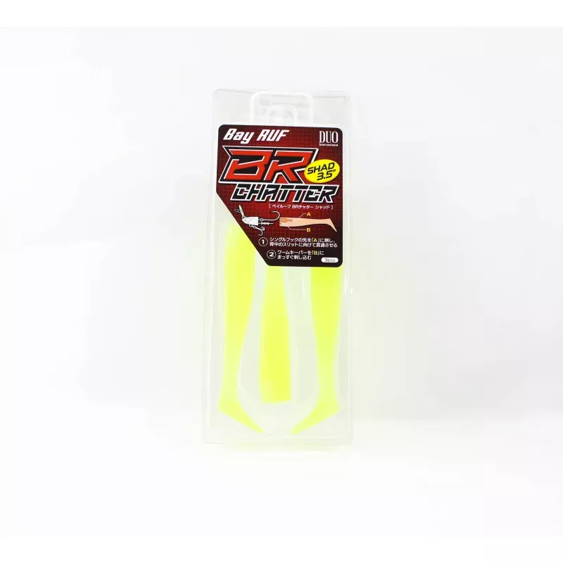Duo Soft Lure Bay Ruf BR Chatter Shad 3.5 Inch S038 (4872)