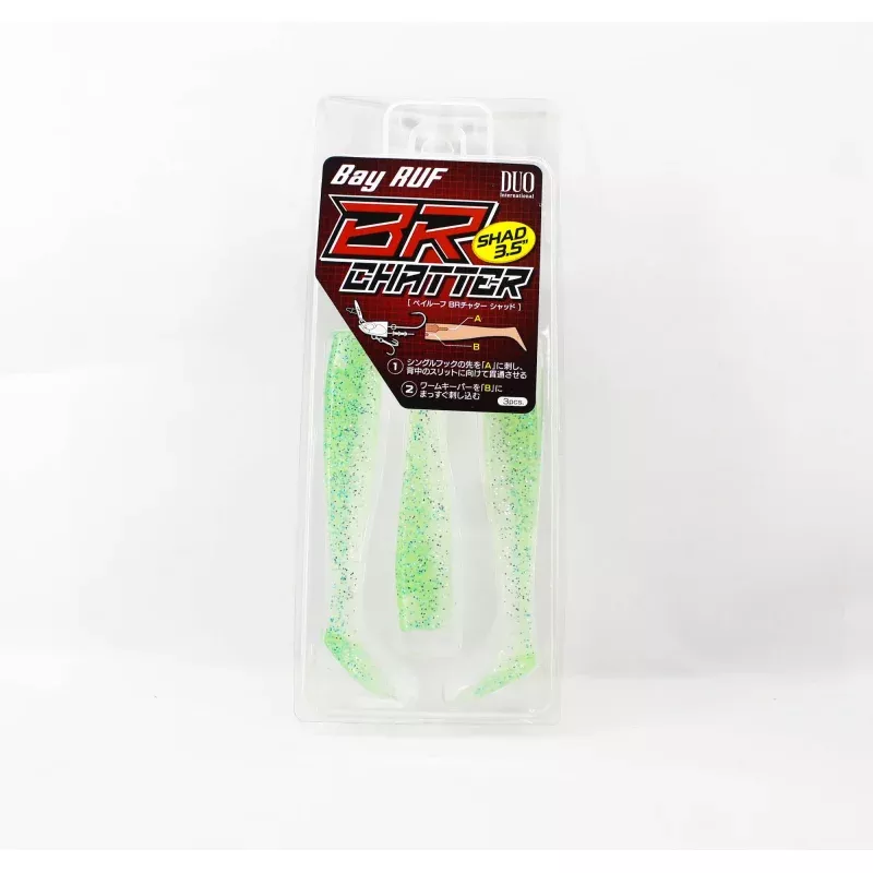 Duo Soft Lure Bay Ruf BR Chatter Shad 3.5 Inch S045 (4926)