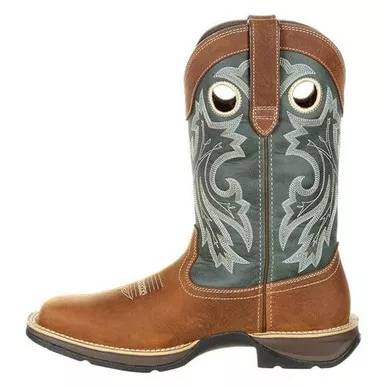 DURANGO Men's Rebel 12in Saddlehorn/Clover Pull-On Western Boots (DDB0131)