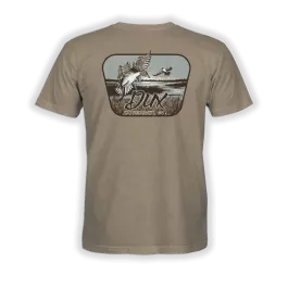 DUX Men's Pintail Marsh T-Shirt - Brown - S