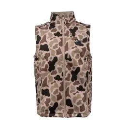 DUX Men's Soft Shell Vest - DUX Camo - S