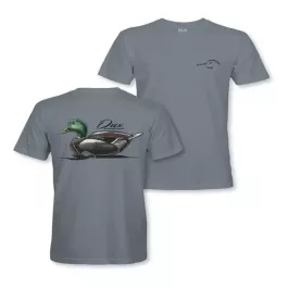 DUX Waterfowl Co Men's DUX Retro Decoy T-Shirt - Light Blue - S