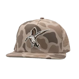DUX Waterfowl Co Pintail Old School Camo Hat - Old School Camo