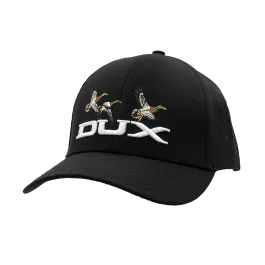 DUX Waterfowl Co Trio Mallard Performance Hat - Black