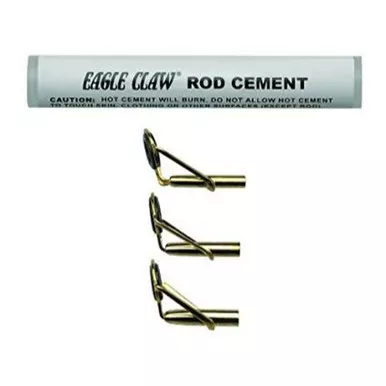 EAGLE CLAW BTAEC ROD TIP REPAIR KIT W/GLUE BLK