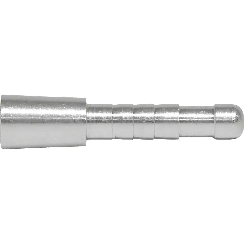 Easton 5mm 8-32 Aluminum Glue In Half Out - 12 Pack